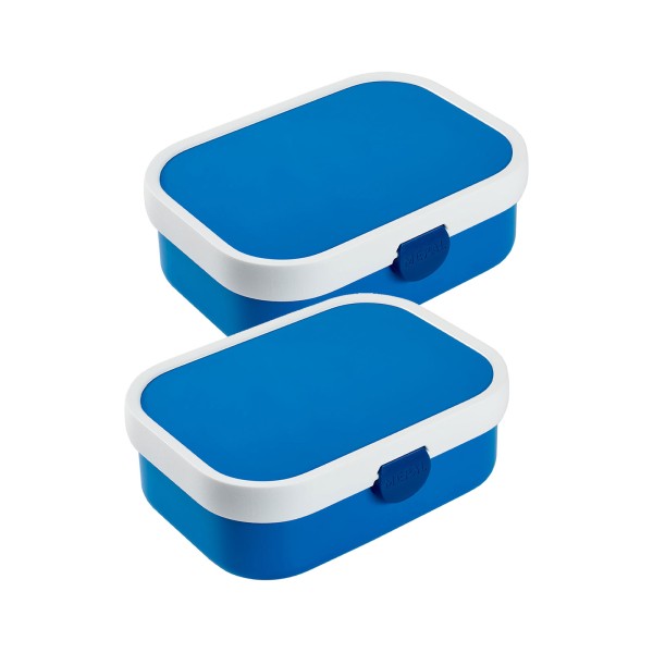 Mepal CAMPUS Brotdose mit Gabel blau 2er Set