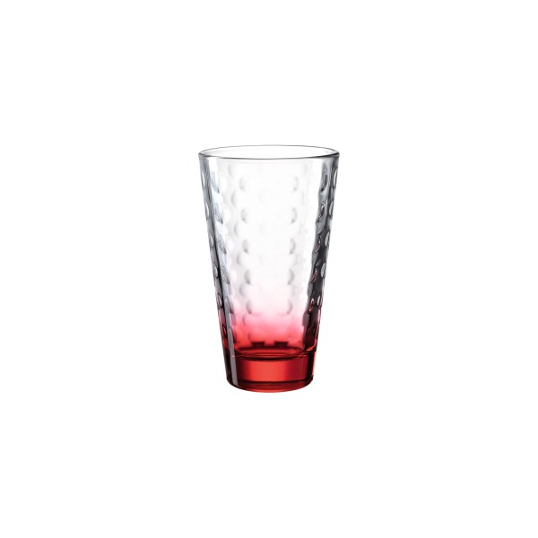 Leonardo OPTIC Trinkglas groß 300 ml roter Boden - A