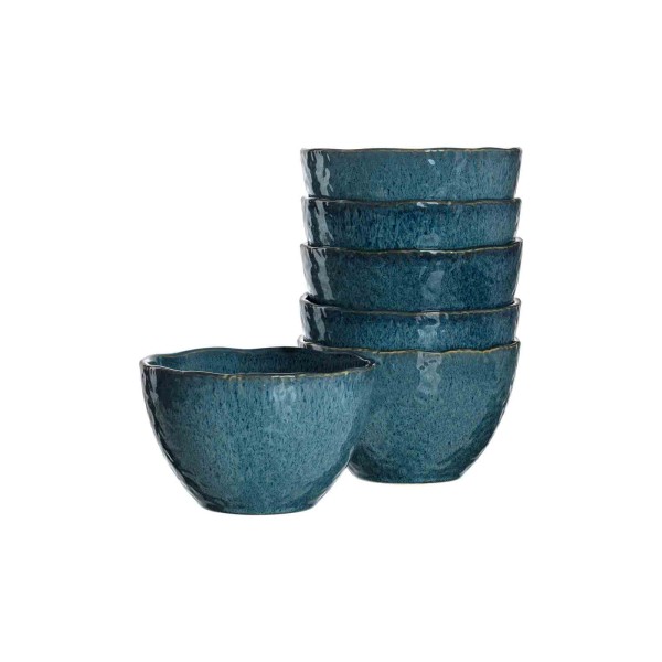 Leonardo MATERA Keramikschale 15,3 cm blau 6er Set