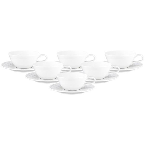 Seltmann Weiden Nori Home Teetasse mit Untertasse 280 ml 6er Set - DS