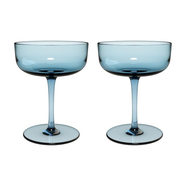 like. by Villeroy & Boch Like Glass Sektschale / Dessertschale 100 ml 2er Set Ice - DS