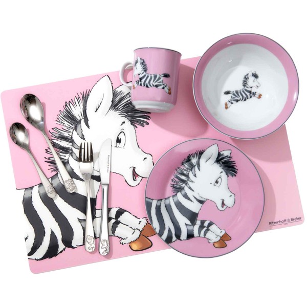 Ritzenhoff & Breker HAPPY ZOO Kinderset Zebra 8-teilig