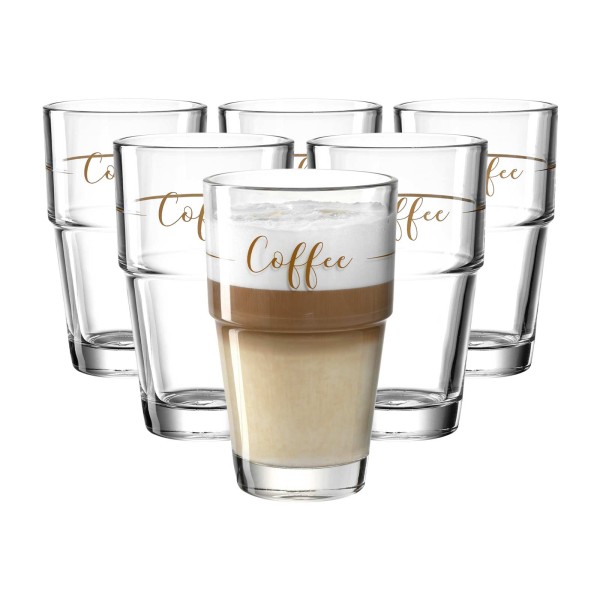Leonardo SOLO Becher 410 ml Coffee 6er Set