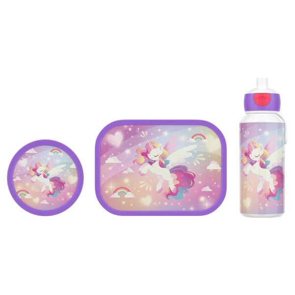 Mepal CAMPUS Lunchset Unicorn Glow 3-teilig (2025)