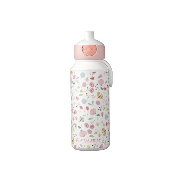 Mepal CAMPUS Trinkflasche Pop-Up 400 ml Flowers & Butterflies