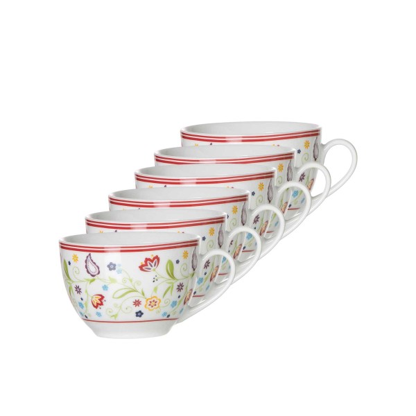 Ritzenhoff & Breker SHANTI Kaffeetasse 200 ml 6er Set