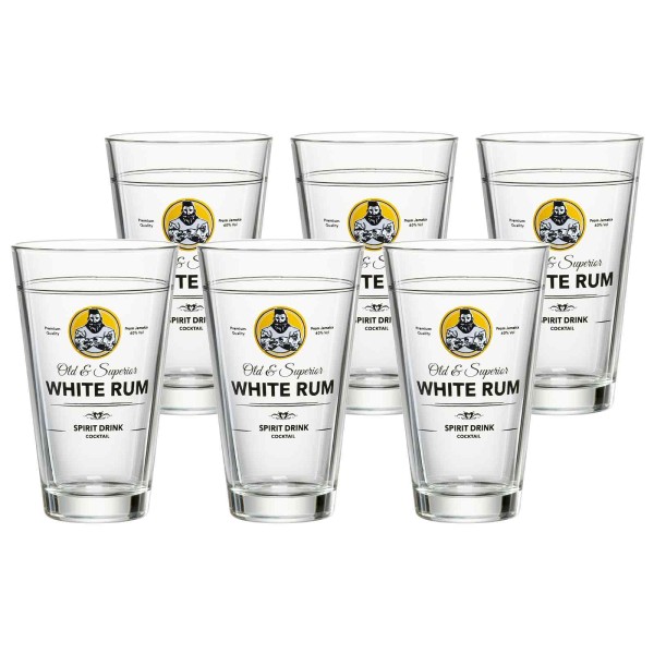Ritzenhoff & Breker SPIRITS White Rum Becher 330 ml 6er Set