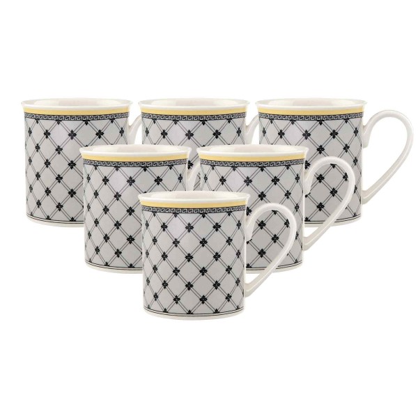 Villeroy & Boch Audun Promenade Kaffeebecher 300 ml 6er Set - DS