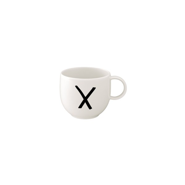 like. by Villeroy & Boch LETTERS Kaffeebecher 'X' 330 ml - A