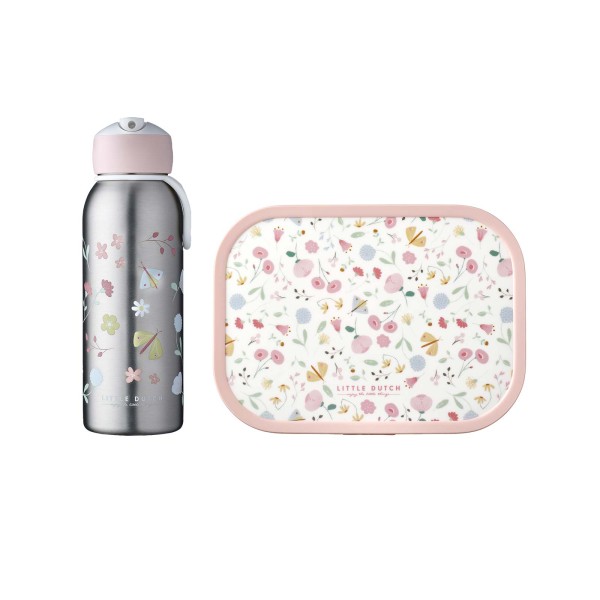 Mepal CAMPUS Lunchset mit Thermoflasche Flowers & Butterflies 2-teilig