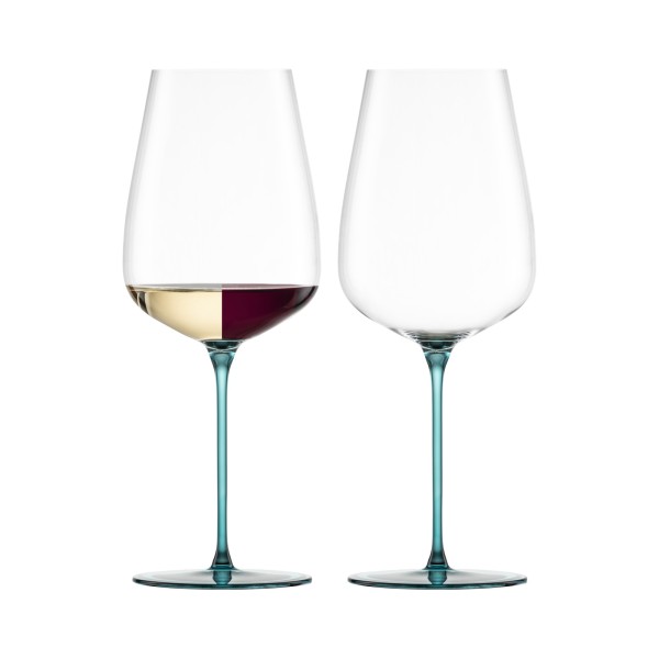 Eisch Inspire SensisPlus Allroundgläser Kraftvoll & Reichhaltig 740 ml 2er Set Aqua