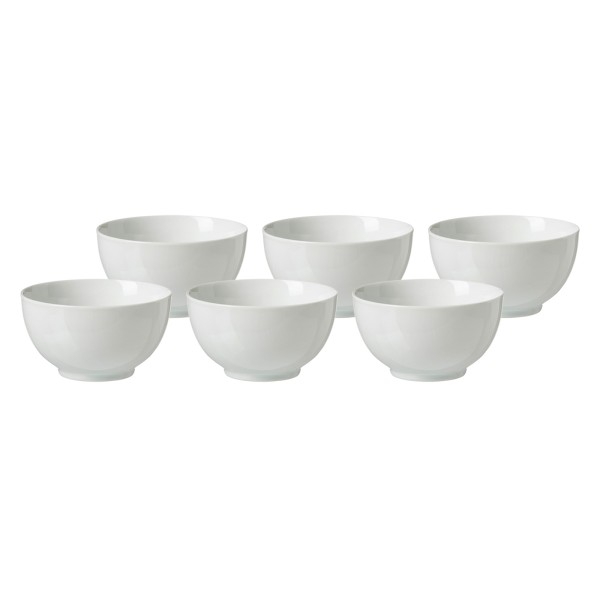 Ritzenhoff & Breker BIANCO Müslischale 15 cm weiß 6er Set