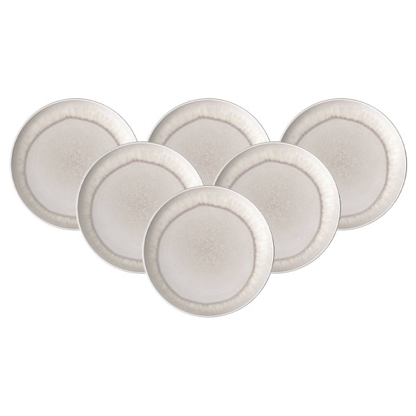 like. by Villeroy & Boch Perlemor Sand Frühstücksteller ø 23,8 cm 6er Set - DS