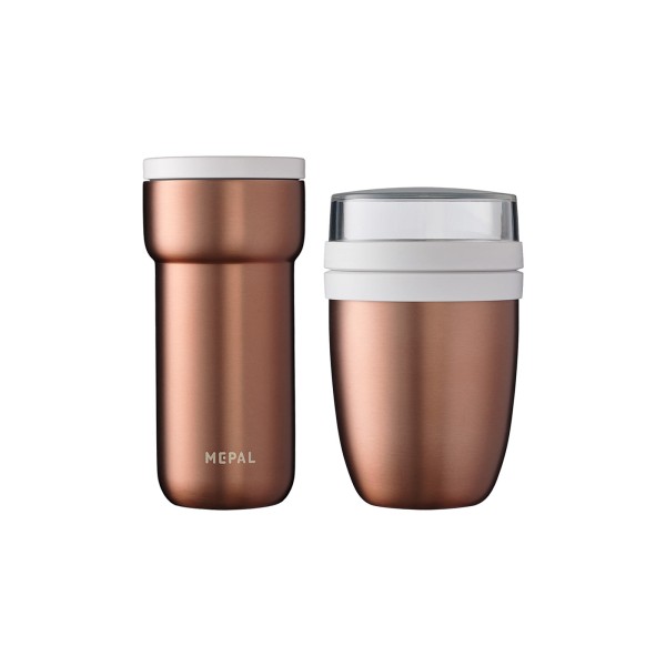 Mepal ELLIPSE Thermo-Lunchset Lunchpot & Becher Roségold