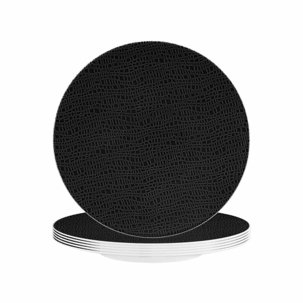 Seltmann Weiden Life Fashion Frühstücksteller ø 22,5 cm 6er Set Glamorous Black - DS