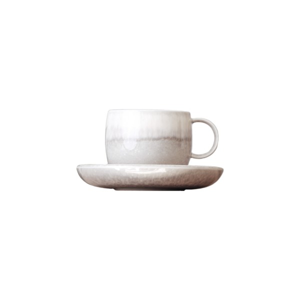 like. by Villeroy & Boch Perlemor Sand Kaffeetasse mit Untertasse 190 ml - DS