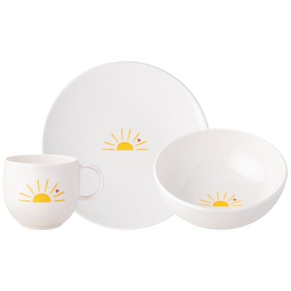 Villeroy & Boch With Love Frühstücksset 3-teilig Hello Sunshine - DS