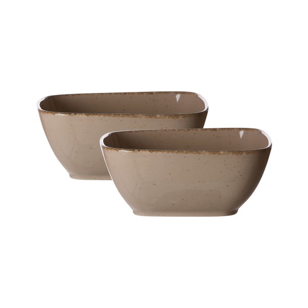 Ritzenhoff & Breker Casa Servierschale ø 22 cm 2er Set grau - DS