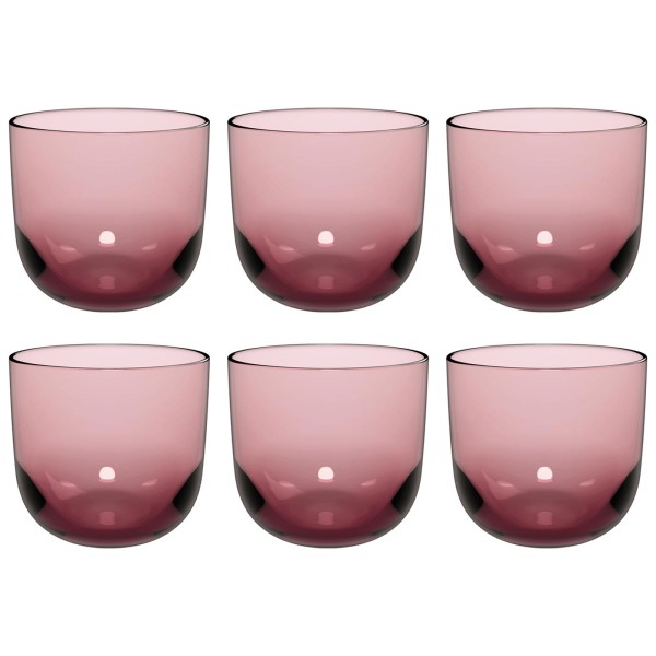 like. by Villeroy & Boch Like Glass Wasserglas 280 ml 6er Set Grape - DS