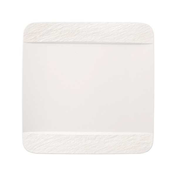 Villeroy & Boch Manufacture Rock Blanc Speiseteller 28 x 28 cm - DS