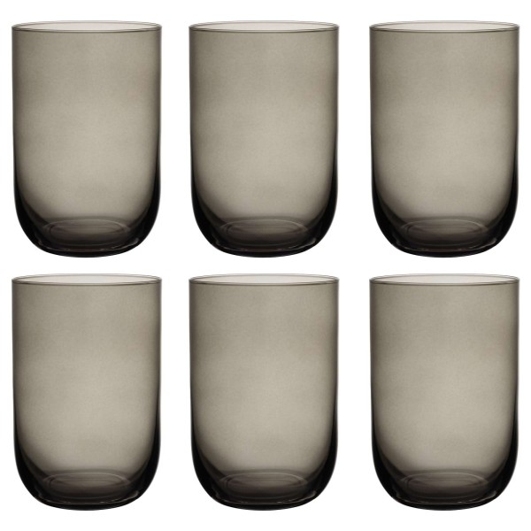 like. by Villeroy & Boch Like Glass Longdrinkbecher 385 ml 6er Set Smoke - DS