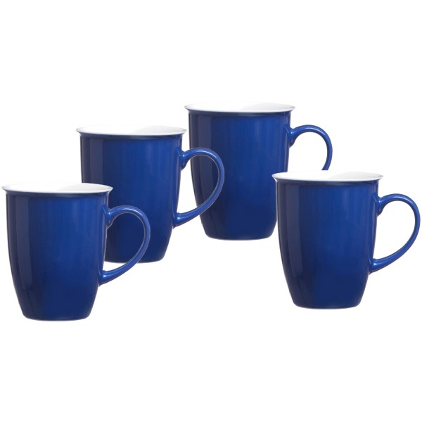 Ritzenhoff & Breker DOPPIO Kaffeebecher 320 ml Indigo Blau 4er Set