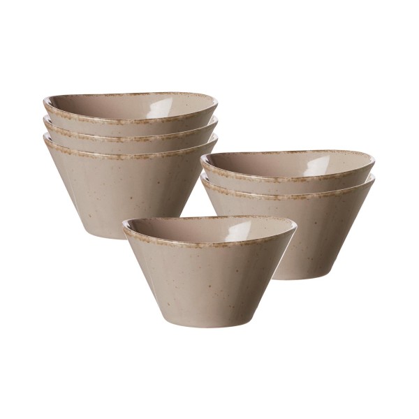 Ritzenhoff & Breker Casa Dipschale 10,5 x 11,5 cm 6er Set grau - DS