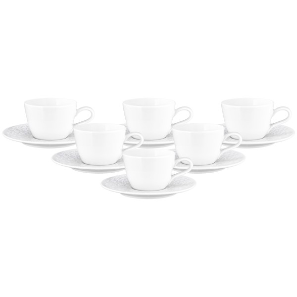 Seltmann Weiden Nori Home Kaffeetasse mit Untertasse 240 ml 6er Set - DS