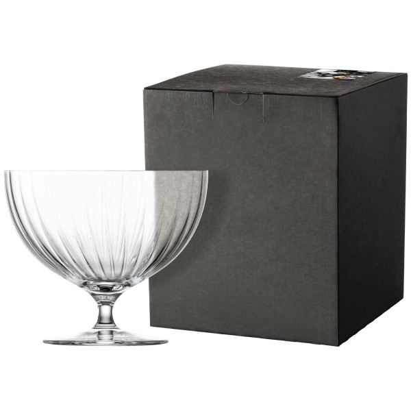 Eisch Schale auf Fuß ø 22 cm transparent im Geschenkkarton