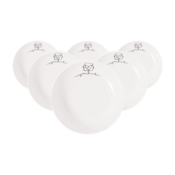 Villeroy & Boch Statement Lines Schale Family ø 18,7 cm 6er Set - DS