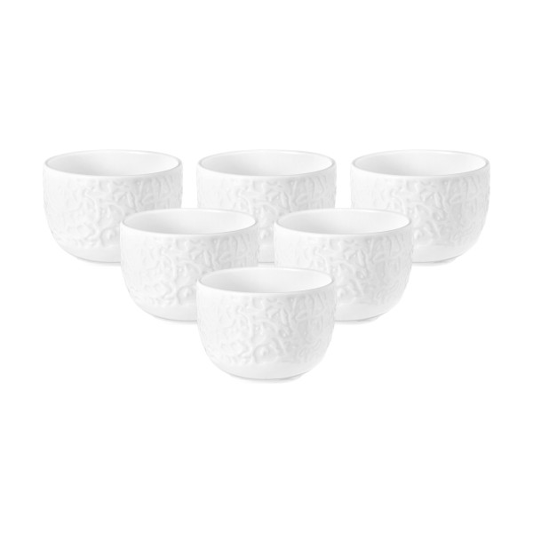 Seltmann Weiden Nori Home Dipschälchen ø 7,2 cm Weiß 6er Set - DS