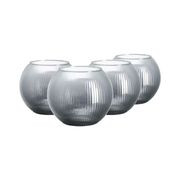 Ritzenhoff & Breker Elysia Windlicht ø 19 cm silber 4er Set - DS