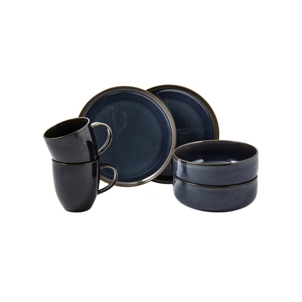 like. by Villeroy & Boch Crafted Denim Frühstücks-Set 6-teilig - DS