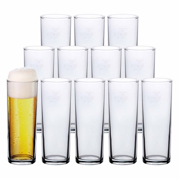 Van Well Kölschglas 0,2 l geeicht 12er Set