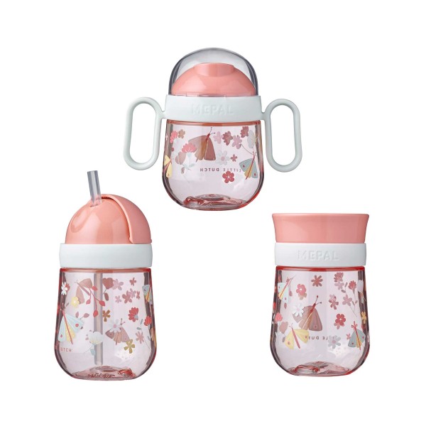 Mepal MIO Trinklernbecher Set 3-teilig Flowers & Butterflies