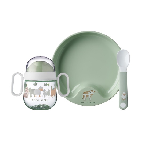 Mepal MIO Babygeschirrset Little Farm 3-teilig