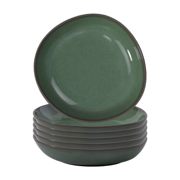 like. by Villeroy & Boch Lave vert Schale flach ø 21 cm 6er Set - DS