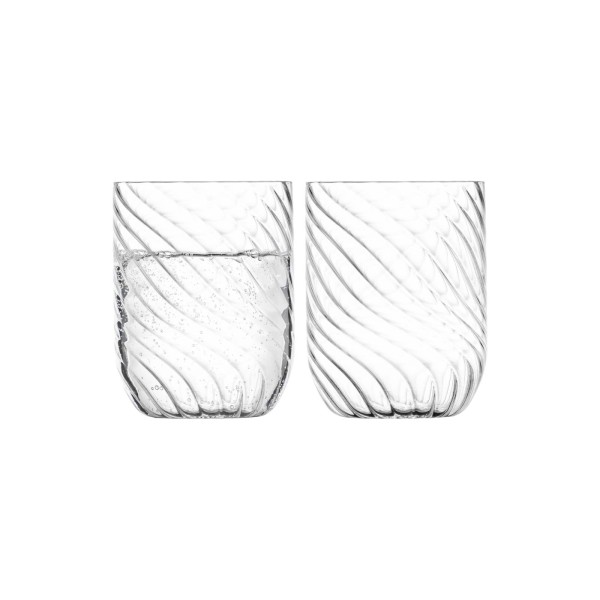 Eisch Twist Allround-Becher 270 ml 2er Set in Geschenkröhre - DS