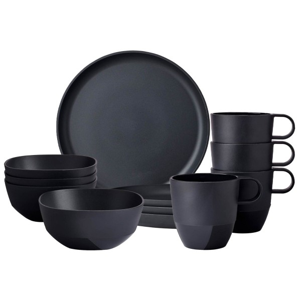 Mepal SILUETA Frühstücks-Set 12-teilig Nordic Black