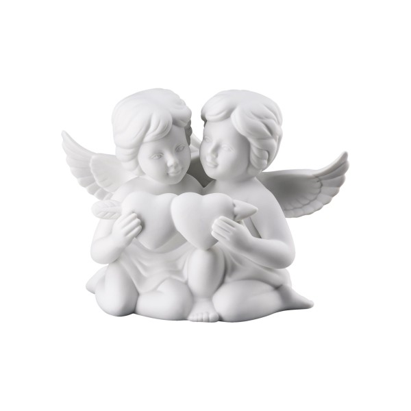 Rosenthal Angels Engelpaar mit Herz 12 cm