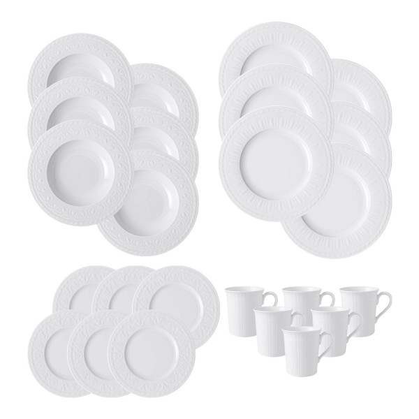 Villeroy & Boch Cellini Geschirr-Set 24-teilig