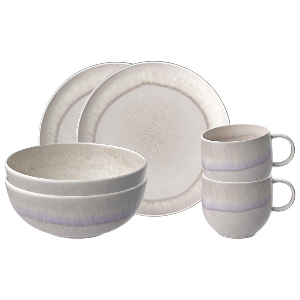 like. by Villeroy & Boch Perlemor Sand Frühstücks-Set 6-teilig - DS