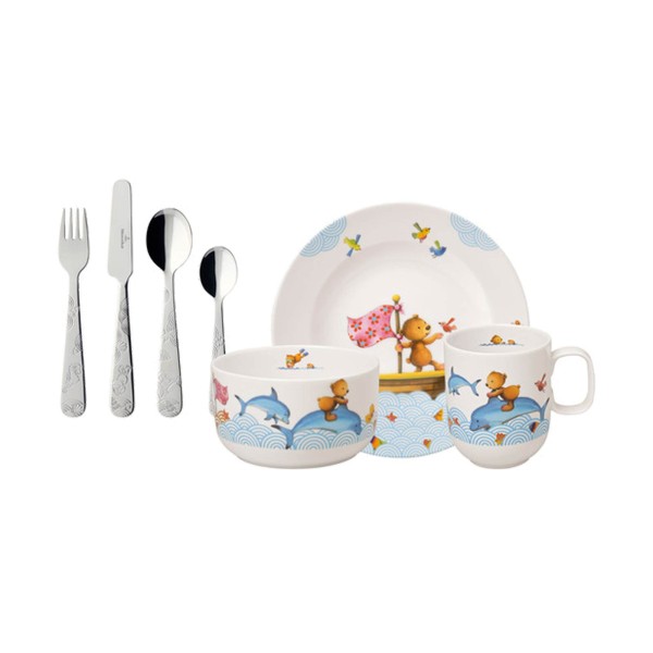 Villeroy & Boch HAPPY AS A BEAR Kindergeschirrset 7-tlg