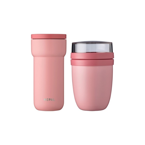 Mepal ELLIPSE Thermo-Lunchset Lunchpot & Becher Nordic Pink - A