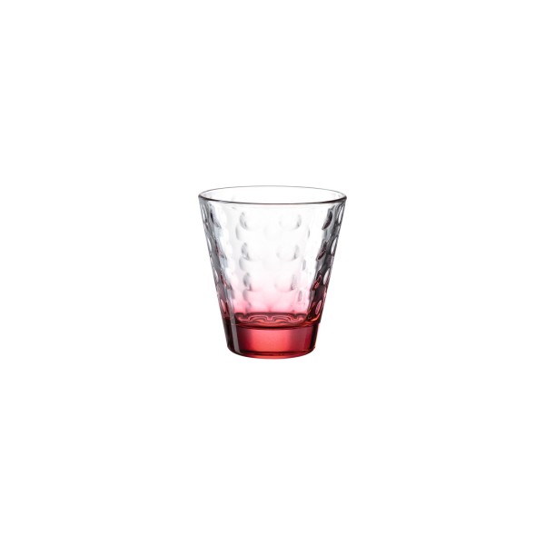 Leonardo OPTIC Trinkglas klein 215 ml roter Boden - A