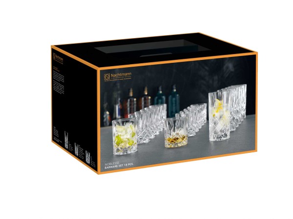 Nachtmann Noblesse Barware Gläser Set 18-teilig