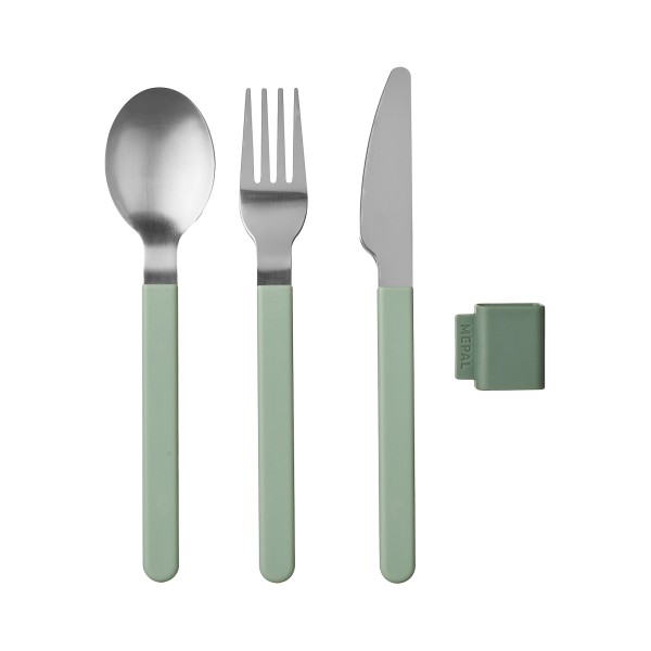 Mepal SILUETA Besteck-Set 3-teilig Nordic Sage