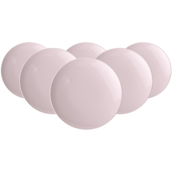 Villeroy & Boch Rose Garden Speiseteller Coupe rosa ø 28,5 cm 6er Set - DS