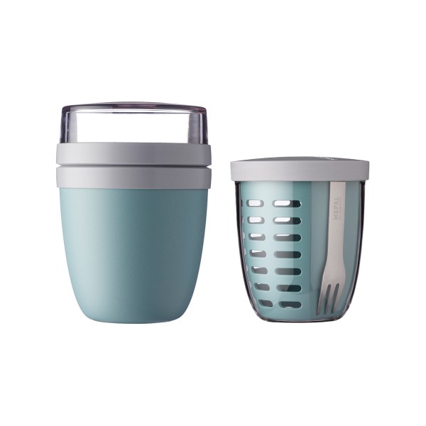 Mepal ELLIPSE Lunchpot mit Fruitpot Nordic Green