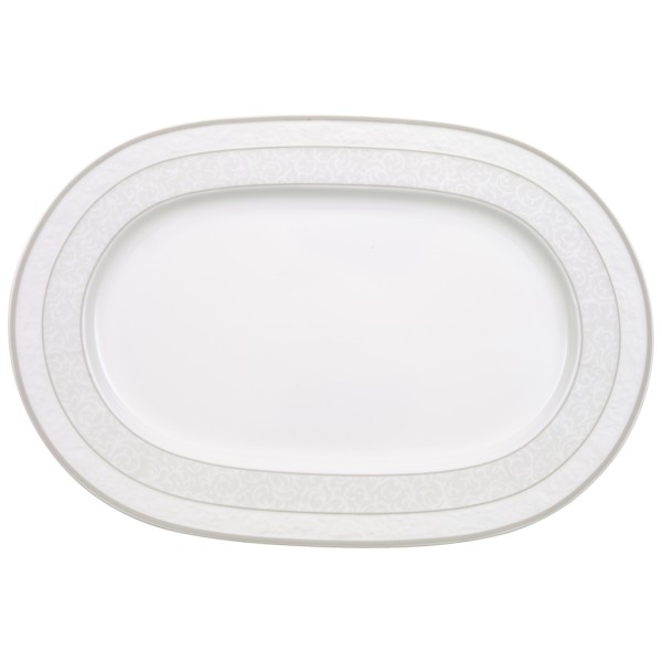 Villeroy & Boch Gray Pearl Platte oval 35 x 24 cm - DS